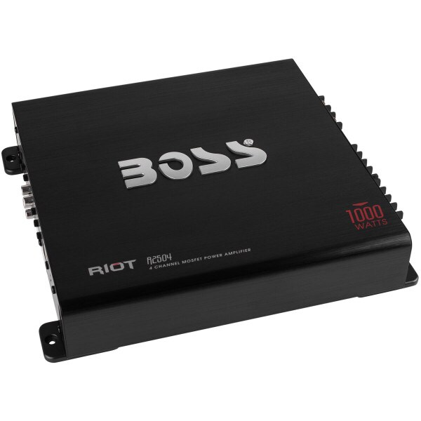 Main product image for BOSS R2504 RIOT 1000 Watt 4 Ch MOSFET Amplifier 265-3988